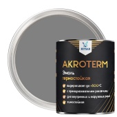 AKROTERM (АКРОТЕРМ), /0,8 кг/, эмаль, серый