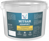 Aquapur-1 MITSAR, эмаль для полов (12 кг) серый