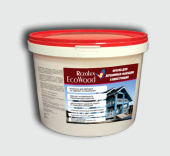 EcoWood (ЭкоВуд) Rezolux,  краска для деревянных фасадов матовая (2,5 кг), красно-коричневый