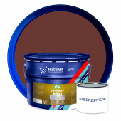 AKREP-RM40 (АКРЭП-РМ40) 2К эпоксидная грунт-эмаль по металлу /8 кг+2 кг/ красно-коричневый: бренд Akrep, фасовка 