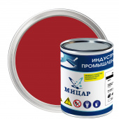 АК-124 Мицар, краска фасадная / 0,8 кг/ красный: бренд Мицар, фасовка 