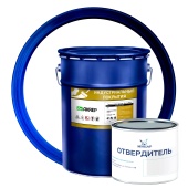 AKREP-B10 (АКРЭП-Б10) эпоксидная краска для бетонных полов /20 кг+0,4 кг/ белый
